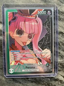 One Piece Card Game CCG TCG Perona OP06 Alt Art Leader - English - Image 2