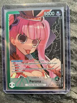 One Piece Card Game CCG TCG Perona OP06 Alt Art Leader - English - Image 3