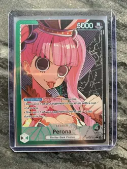 One Piece Card Game CCG TCG Perona OP06 Alt Art Leader - English - Image 4