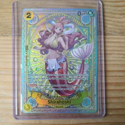 Shirahoshi EB01-057 SR Card One Piece CCG English Edition Near Mint Box Fresh - Image 1