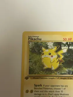 Pokemon Card Jungle 1st Edition Pikachu 60/64 Near Mint - Image 2