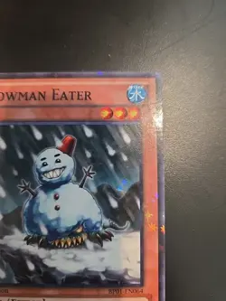 YuGiOh Snowman Eater Starfoil Rare 1st Edition BP01-EN064 - Image 2