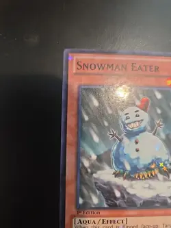 YuGiOh Snowman Eater Starfoil Rare 1st Edition BP01-EN064 - Image 3