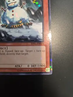 YuGiOh Snowman Eater Starfoil Rare 1st Edition BP01-EN064 - Image 5