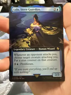 Lulu, Stern Guardian (Extended Art) Commander: Final Fantasy Foil - Image 1