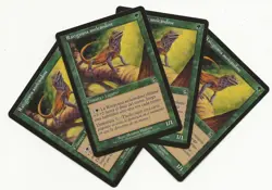 4 RAIZGUANA ASOLEANDOSE Tormento Magic NM Espanol Torment MTG Basking Rootwalla - Image 1