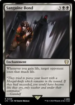 mtg magic Sanguine Bond ENGLISH lien sanguin commander - Image 1