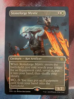 MTG - Stoneforge Mystic - Double Masters (2XM) Borderless (Non-Foil) - M/NM - Image 1