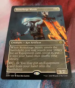 MTG - Stoneforge Mystic - Double Masters (2XM) Borderless (Non-Foil) - M/NM - Image 2