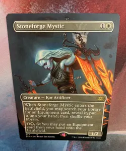 MTG - Stoneforge Mystic - Double Masters (2XM) Borderless (Non-Foil) - M/NM - Image 4