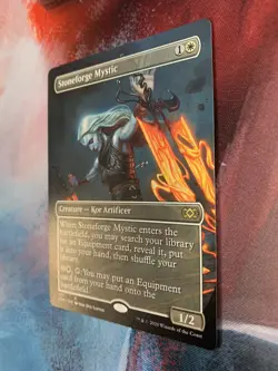 MTG - Stoneforge Mystic - Double Masters (2XM) Borderless (Non-Foil) - M/NM - Image 5