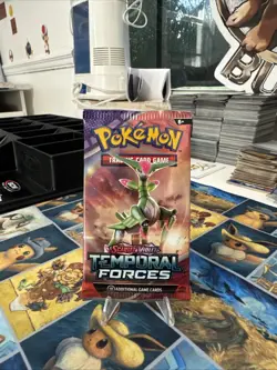(1) Pokemon Scarlet And Violet Temporal Forces Factory Sealed Booster Pack - Image 1