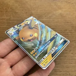 Pokemon TCG Raichu GX Sun Moon SM213 Holo Promo Promo - Image 2