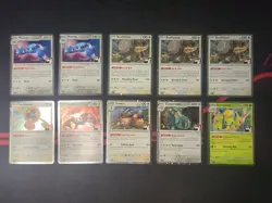 Pokemon Play Prize Pack Holo Pokemon (3 Bouffalant, 2 Metang + More) 10 Card Lot - Image 1