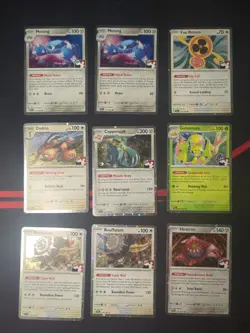 Pokemon Play Prize Pack Holo Pokemon (3 Bouffalant, 2 Metang + More) 10 Card Lot - Image 3