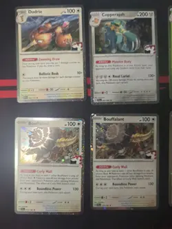 Pokemon Play Prize Pack Holo Pokemon (3 Bouffalant, 2 Metang + More) 10 Card Lot - Image 5
