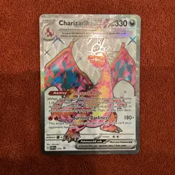 Pokemon TCG Scarlet & Violet Promo Cards Charizard ex Promo #056 Near Mint - Image 1