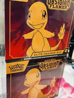 Pokemon TCG Obsidian Flames Elite Trainer Box ETB X2 Sealed - Image 1