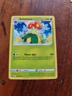 Pokemon TCG Bellossom Crown Zenith 003/159 Regular Rare - Image 1