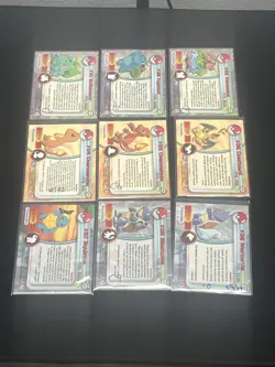 Topps Pokemon TV Animation Series 1 complete 1 - 76 + CL Blue Logo 1st Print - Image 3