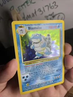 Pokemon TCG Blastoise 2/102 Base Set Unlimited Holo Rare Vintage 1999 WOTC - Image 3