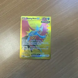 Pokemon TCG Roaring Moon ex Paradox Rift 262/182 Holo Hyper Rare - Image 1