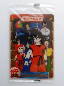[SC] ya130 Dragon Ball Z Wafer Card No.032 Son Goku Tenkaichi Budokai Mini Lette - Image 1