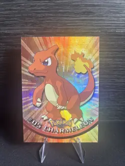 Charmeleon No 5 2000 Tv Animation Topps Chrome Holo Pokemon Card. - Image 1