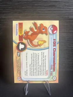 Charmeleon No 5 2000 Tv Animation Topps Chrome Holo Pokemon Card. - Image 2