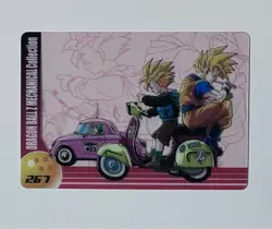 [SC] ya130 Dragon Ball Morinaga Wafers Card No. 267 Son Goku Gohan Bloomers - Image 1