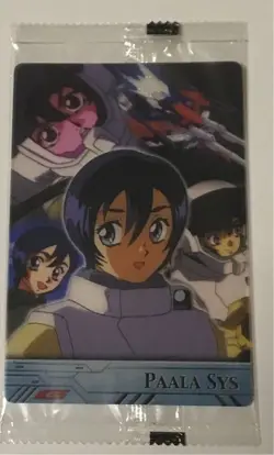 [SC] ya130 Mobile Suit Gundam Morinaga Wafers Card X Perla Sis - Image 1