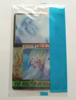 [SC] ya130 Dragon Ball Z Wafer Card No.515 Vegite Movie Mini Letter 85 Yen And M - Image 2