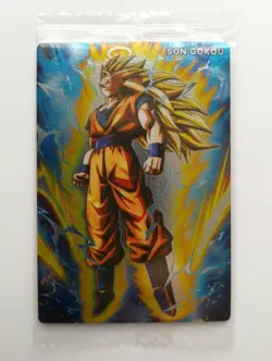 [SC] ya130 Dragon Ball Z Wafer Card Unlimited No.06 Son Goku Super Saiyan 3 Mini - Image 1