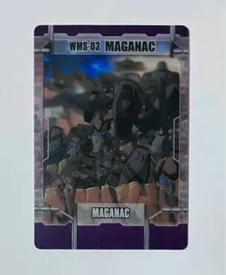 [SC] ya130 Mobile Suit Gundam Morinaga Wafers Card W Magnac - Image 1