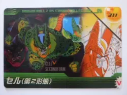 [SC] ya130 Dragon Ball Morinaga Wafers Card No.311 Cell 2Nd Form - Image 1