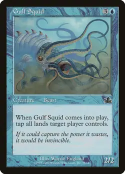 MTG - Gulf Squid - Prophecy - X1 - (LP) - - Image 1