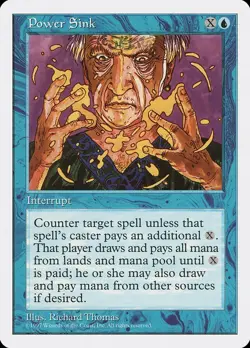 MTG - Power Sink - Fifth Edition - X1 - (NM) - - Image 1