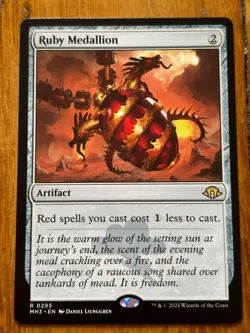 Ruby Medallion - Modern Horizons 3 - MTG - 0295 - Image 1