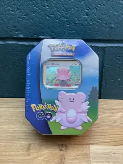 Pokemon Go Tin Blissey Tin Promo Go Booster Packs Pokemon Cards New & Sealed - Image 1