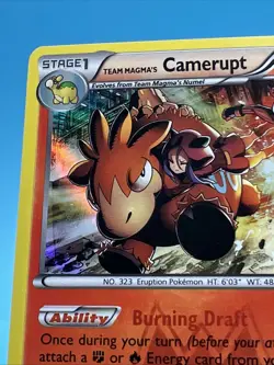 Team Magma's Camerupt 2/34 - Holo - Double Crisis - English - Pokemon TCG - Mint - Image 4