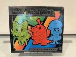 Pokemon TCG SV Paldea Evolved ETB Elite Trainer Box : Factory Sealed - Image 1