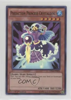 Prediction Princess Crystaldine 1st Ed. YuGiOh Dragons of Legend 2 #DRL2-EN034 - Image 1