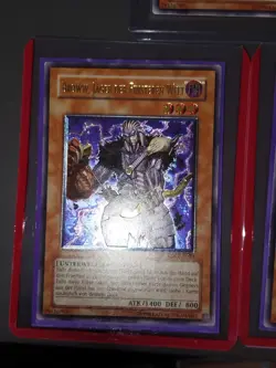 Yugioh! 3x Broww Huntsman Of The Dark World Ultimate Rare EEN-DE021 German - Image 2