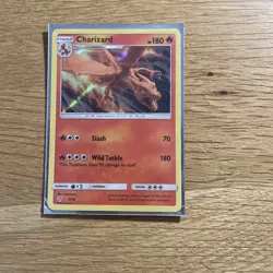 Pokemon TCG Charizard Holo Rare Card 5/18 Detective Pikachu Series - Image 1