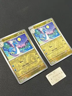 INK ERROR CARD!!! - Pokemon 151 - ENGLISH - Dragonair - 148/165 - Reverse Holo - Image 5