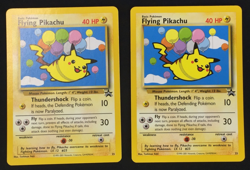 Lot of 2 2001 Pokemon Black Star Promo Card 25 Flying Pikachu Unplayed NM - Image 3