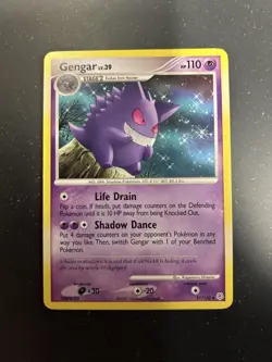 Pokemon Gengar TCG Diamond & Pearl Card 27/130 Regular Rare LP/MP Condition - Image 1