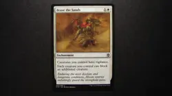 Near Mint Magic the Gathering Brave The Sands Khans of Tarkir - MTG card WOTC NM - Image 1