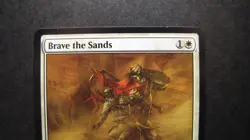 Near Mint Magic the Gathering Brave The Sands Khans of Tarkir - MTG card WOTC NM - Image 3