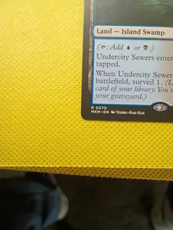 MTG Undercity Sewers - Near Mint / NM - Murders at Karlov Manor - Surveil Land - Image 3